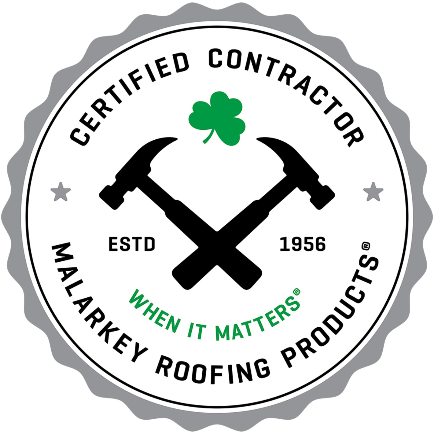 Malarkey Certified Residential Contractor