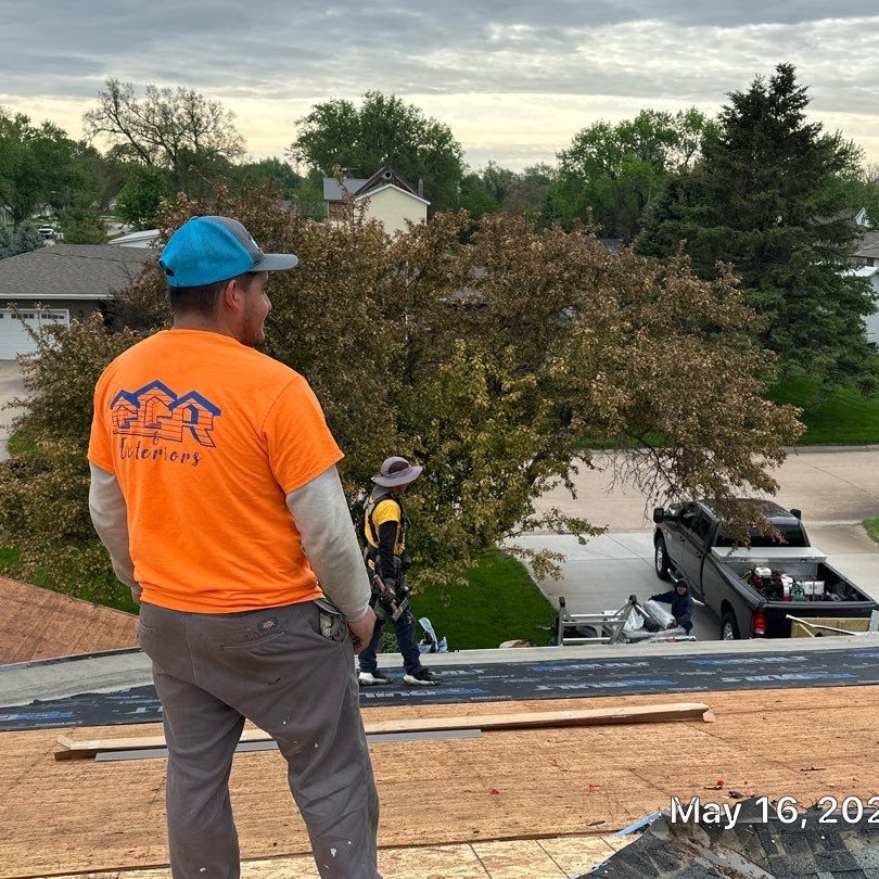 GGR Exteriors crew on roofing job — Eastern Nebraska